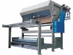 fabric rolling & dropping machine